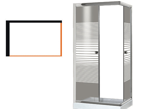 Box doccia Brixo Viola H 190 cm. Prezzo per Pezzo.