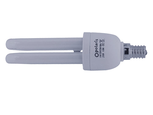 Lampadine risparmio energetico E 14 2 tubi. Prezzo per Pezzo.