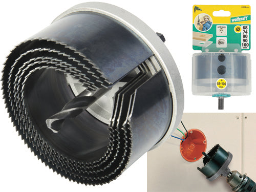 Seghe a tazza Wolfcraft 8918000. Prezzo per Pezzo.