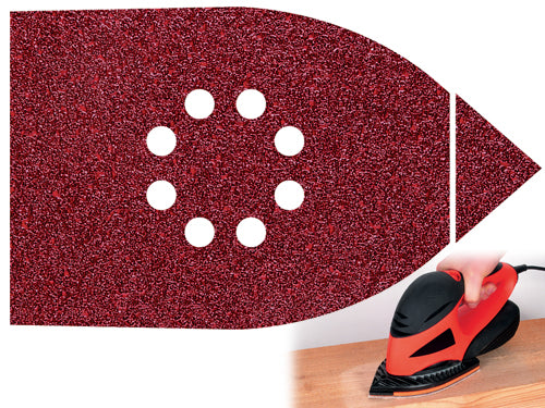 Fogli abrasivi 107x142 Wolfcraft 176 - 179. Prezzo per Confezione.