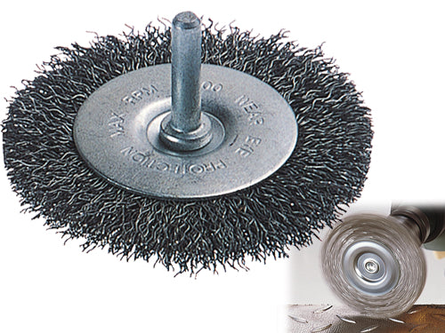 Spazzole acciaio circolari Wolfcraft 210 - 271. Prezzo per Pezzo.