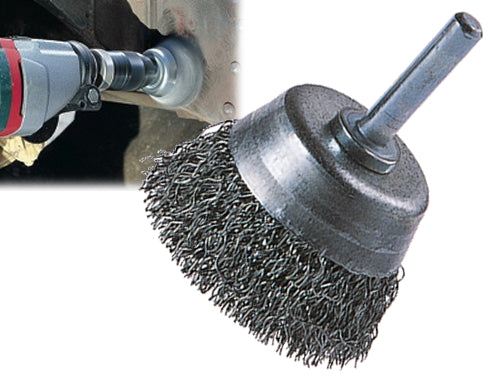 Spazzole acciaio a tazza Wolfcraft 210. Prezzo per Pezzo.