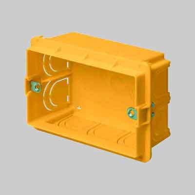 CASSETTA DA INCASSO 'EC' 6 posti (mm 178x70x48). Prezzo per Pezzo.