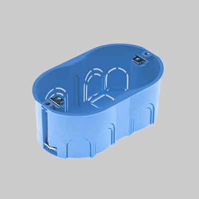 CASSETTA DA INCASSO PER CARTONGESSO 3 posti. Prezzo per Pezzo.