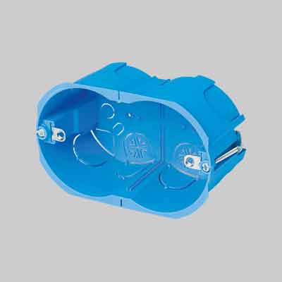 CASSETTA DA INCASSO PER CARTONGESSO 'EC' 6 posti. Prezzo per Pezzo.