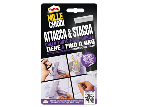 Colle Millechiodi Attacca&Stacca. Prezzo per Pezzo.