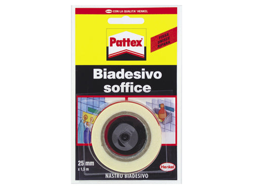 Nastri biadesivo soffice Pattex. Prezzo per Pezzo.