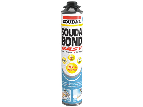 Adesivi in schiuma poliuretanica Soudal Soudabond Easygun. Prezzo per Pezzo.