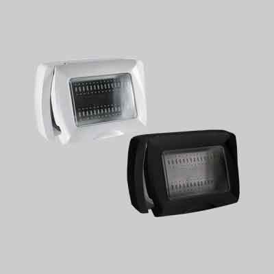 PLACCA AUTOPORTANTE C/PORTELLO "MYLIFE" 3 Moduli - Bianca. Prezzo per Pezzo.