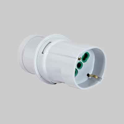 ADATTATORE INDUSTRIALE SCHUKO FANTON spina 2P+T 16A 220V CEE - presa schuko 10/16A. Prezzo per Pezzo.