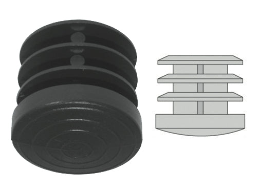 Sottopiedi puntali alettati tondi. Prezzo per Pezzo.