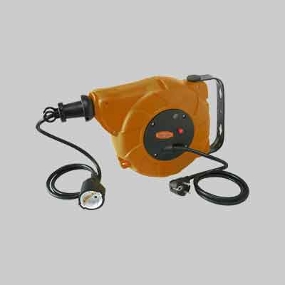 AVVOLGICAVO ELETTRICO AUTOMATICO A MOLLA IDEALSTAR mt 15 (13+2). Prezzo per Pezzo.
