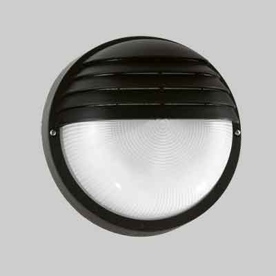 APPLIQUE TONDA 'PALPEBRA' Colore nero. Prezzo per Pezzo.