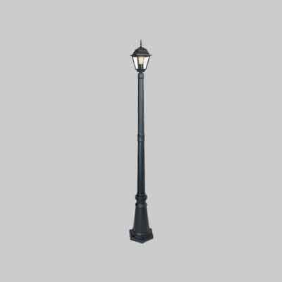 LAMPIONE '4 FACCE' Colore Nero  cm.190. Prezzo per Pezzo.