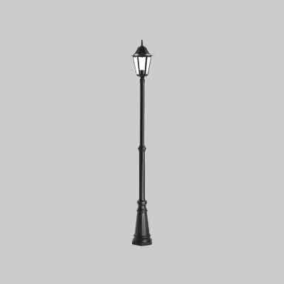 LAMPIONE '6 FACCE'  Colore nero cm.190. Prezzo per Pezzo.