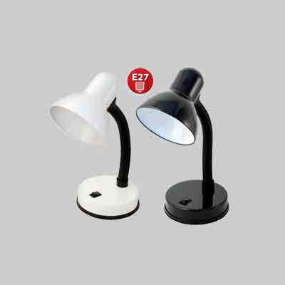 LAMPADA DA TAVOLO 'CHARLESTON' Col. Nero. Prezzo per Pezzo.