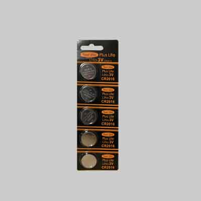 PILE A BOTTONE "PLUS LIFE" 2016 IDEAL STAR Blister 5 pezzi. Prezzo per Confezione.