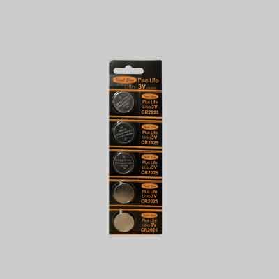 PILE A BOTTONE "PLUS LIFE" 2025 IDEAL STAR Blister 5 pezzi. Prezzo per Confezione.