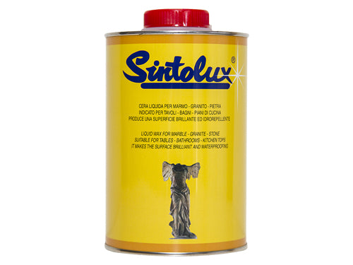 Sintolux cera liquida lucidante per marmo e granito. Prezzo per Pezzo.