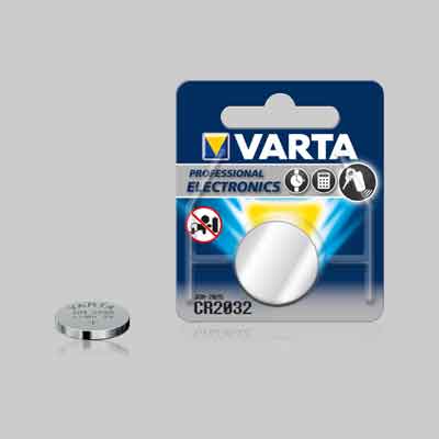 PILA A BOTTONE 'CR2032' blister 1 pezzo. Prezzo per Pezzo.