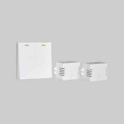 INTERRUTTORE LUCI WIRELESS 1 Tasto. Prezzo per Pezzo.