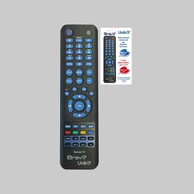 TELECOMANDO TV 'UNIKO'. Prezzo per Pezzo.