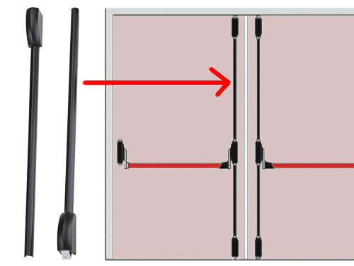 Scrocchi Cisa per maniglioni antipanico 07063.61.0. Prezzo per Pezzo.