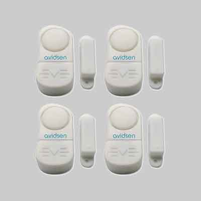 KIT 4 MINI ALLARMI Contatto magnetico. Prezzo per Pezzo.