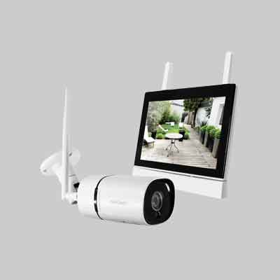 KIT VIDEOSORVEGLIANZA WIFI DIGITALE 4 Canali. Prezzo per Pezzo.