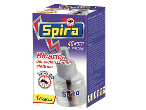 Liquido antizanzare per elettroemanatori 45 notti Spira. Prezzo per Pezzo.