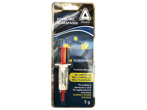 Insetticida gel scarafaggi Foval Adama Kollant. Prezzo per Pezzo.