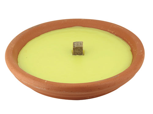 Ceri citronella candele in coccio. Prezzo per Pezzo.