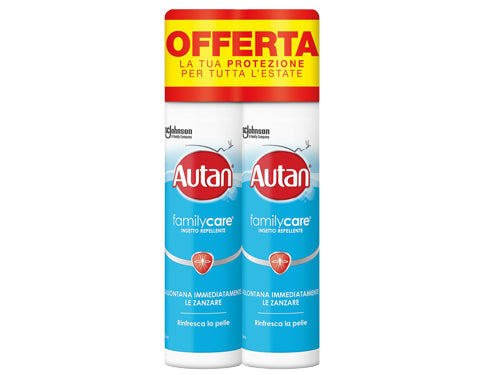 Repellente antizanzare spray Family Care Bipack Autan. Prezzo per Pezzo.