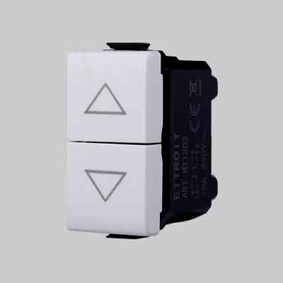 DOPPIO PULSANTE 'SOLAR' 16Ax 250V. Prezzo per Pezzo.