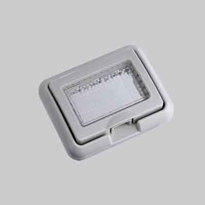 PLACCA AUTOPORTANTE C/PORTELLO 'SOLAR' 3 Posti. Prezzo per Pezzo.