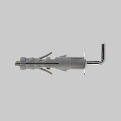 TASSELLO PROLUNGATO CON GANCIO MEDIO SB 12 L 2 - Ø 12x57 mm. Prezzo per Pezzo.