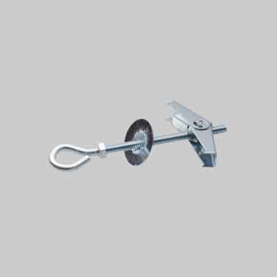 ANCORA A SOFFITTO 'MOON' CON OCCHIOLO CHIUSO Ø 14 mm / M3,16. Prezzo per Pezzo.