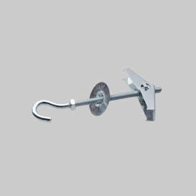 ANCORA A SOFFITTO 'MOON' CON OCCHIOLO APERTO Ø 14 mm / M3,16. Prezzo per Pezzo.