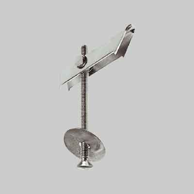 ANCORA A SOFFITTO ACCIAIO CON BARRA F. 'BK-V' M6. Prezzo per Pezzo.