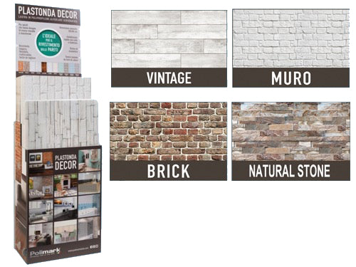 Espositore lastre decorative. Prezzo per Pezzo.