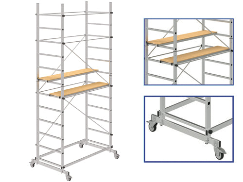 Trabattelli alluminio Brixo Step Up Merit. Prezzo per Pezzo.