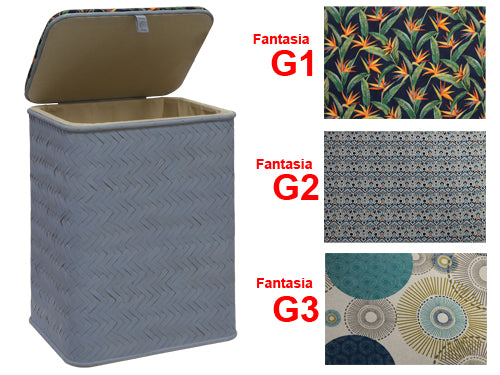 Ceste portabiancheria Glicine. Prezzo per Pezzo.