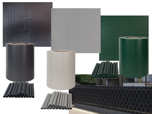 Fasce oscuranti Stuoia Frangivista H 19 cm. Prezzo per rotolo.