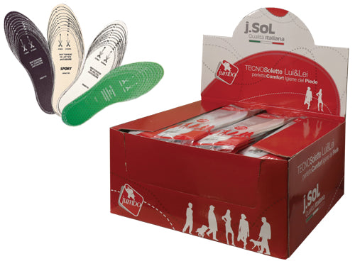 Espositore solette per scarpe. Prezzo per Pezzo.