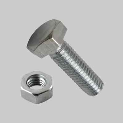 BULLONE CON DADO PER SCAFFALATURE M8x16. Prezzo per Pezzo.