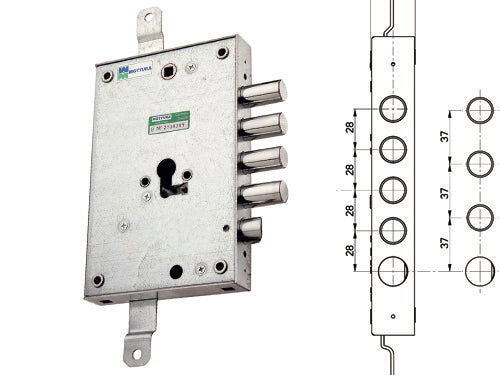 Serrature Mottura porte blindate 85571. Prezzo per Pezzo.