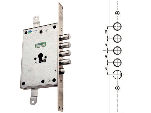 Serrature Mottura porte blindate 85771. Prezzo per Pezzo.