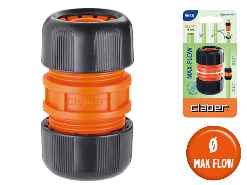 Raccordi riparatori Claber Max-Flow 9648 9649 9651. Prezzo per Pezzo.