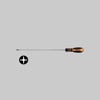 GIRAVITE LUNGO PER VITI A CROCE 'PHILLIPS' MUNDIAL PH 2 mm 6,0x400. Prezzo per Pezzo.