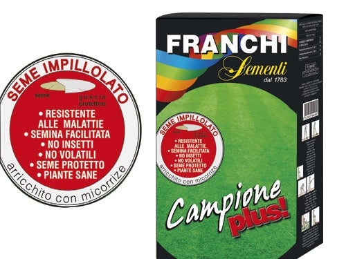 Semi prato Franchi Campione Plus. Prezzo per Pezzo.